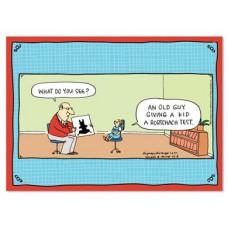 TREE FREE GREETING CARD RORCHACH TEST